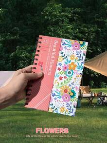 Caiet spiralat cu linii (negru), 140 de pagini, jurnal cu copertă cartonată pentru femei și bărbați, mediu 5,7 in x 8,2 in - 100 g/m², hârtie groasă, caiet spiralat pentru serviciu, școală și jurnalizare