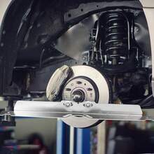 2X Wheel Alignment Tool Toe Plates Accurate Measurements With 2 Tape Measures UK - Silver - View 8