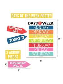 Classroom Calendar, 98 Pieces, Bulletin Board, Hadley Designs, Calendars & Planners, Calendar 2025, Calendar Creative Minimalist, Calendar>Teacher, Yearly Calendars, Calendario 2025-2026, Academic Calendar 2025-2026, Wall Calendar 2025, Numbers Calendar, - 彩色白 - 查看 2