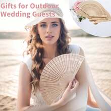 Elegant Folding Fan For Women, Traditional Hand Held Fan With Oriental Design, Wedding Party Favor Accessory, Portable Bamboo Paper Fan, Cultural Art Piece - A - Xem 8