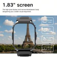 Multifunktionale Smartwatch mit kabelloser Anruffunktion | Sport Outdoor/Wandern/Reisebekleidung, Sportdatenverfolgung, Wecker, Erinnerung an langes Sitzen, Schlafüberwachung, Schrittzähler, Informationsbenachrichtigung, Fitness-Armband - das perfekte Urlaubsgeschenk, kompatibel mit iOS und Android