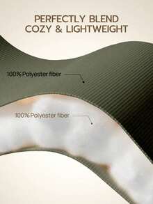 1个超柔软纯色枕套，轻盈如云，信封式开口，适合家庭和宿舍使用。 - 橄欖綠 - 查看 4