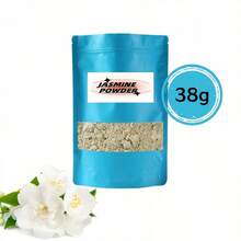 38g/102g Polvo de jazmín puro - Conos de incienso DIY, purificador de aire, yoga y meditación, hecho a mano, sin plumas, esenciales para la meditación | Ambiente pacífico | Polvo artesanal, perfecto para Eid, celebraciones festivas