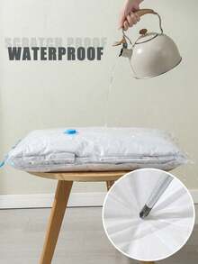 3 Pieces 1-Piece Set Of Vacuum Compression Bags, Extra Thick Storage Bags, Household Quilts, Waterproof And Moisture-Proof Compression Bags, Travel Dormitory Storage Bags, Travel Compression Bags