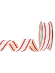 10 Yards/Roll Of Christmas Striped Ribbons, Gift Wrapping Ribbons, Natural Craft Accessory Ribbons, DIY Crafts, Holiday, Wedding, Valentine's Day, Christmas, Valentine's Day, Birthday Party Decorations. Gift Packaging Supplies, Ribbons&Bows. Festival And Party Supplies, Convenient And Practical