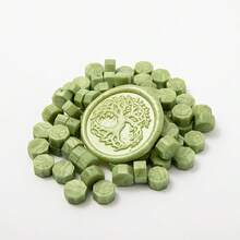 200 颗/包八角形封蜡珠，用于印章、手工制作卡片信封装饰、婚礼请柬、礼品包装、信封封口、派对请柬、剪贴簿、火漆封蜡珠 DIY - 多色 - 查看 29