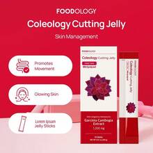 Miriyalyad [Weight Loss Products]Coleology Cutting Jelly 10days - Garcinia Cambogia (HCA), Chia Seeds Collagen, Hyaluronic Acid, Pomegranate Flavored 8.81 Oz /10 Sticks - 1件 - 查看 2