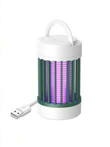 1pc Portable Electric Mosquito Killer Lamp, USB Powered Indoor/Outdoor Insect Trap Light, For Indoor Pest Control - 彩色 - 查看 7
