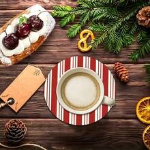 2pcs/4pcs/6pcs Christmas Tree Pattern Printed Diatomite Placemats, Home Decor, Suitable For Christmas Gifts, Christmas Decorations, Applicable To Dining Table, Coffee Bar, All Seasons, Washable Placemats, Room Decor, Coasters, Drink Mats, Drain Mats, Kitchen Dining Table Mats, Indoor/Outdoor Party Decorations, Home Decor, Ideal Gifts
