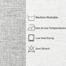 Faux Linen Rectangle Tablecloth - Wrinkle And Stain Resistant Washable Table Cloth For Kitchen Dining Room Holiday Table Cover For Dinner, Light Grey, 60 X 102 Inch - LightGrey102x60Rectangular - View 7