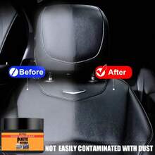 Car Plastic Restorer Back To Black Gloss Auto Interior Leather & Panel Renewal Wax Coating Agent Auto Polish And Repair Coating