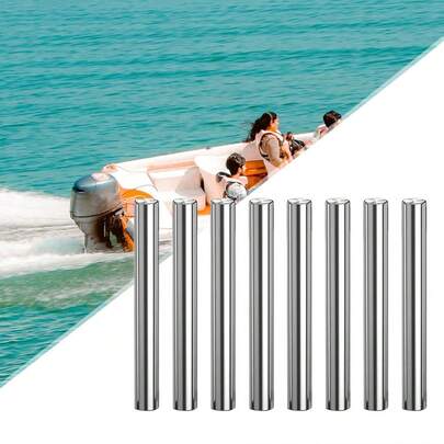 Perni di ricambio per elica motore 2092600 Perno di taglio per elica motore in acciaio inossidabile compatibile con eliche Minn Kota Motors MKP-2 MKP-3 MKP-6 MKP-7 MKP-25 MKP-37