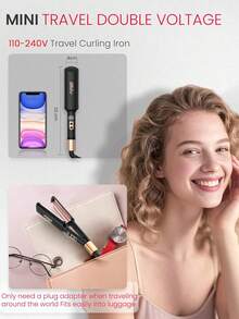 UKLISS Wavers & Crimpers Irons - EU C Type Plug(220-240V) - View 6