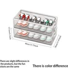 2 Stück Schuhregale, wasserdichtes Schuhgestell, faltbar, platzsparend, PVC transparentes Material, Gitterdesign mit Metallhalterung innen für erhöhte dreidimensionale Stabilität, geeignet für Mädchenzimmer Accessoires, Schlafzimmerdekoration, Babykleiderbügel, Spielzeugaufbewahrung, Neugeborene