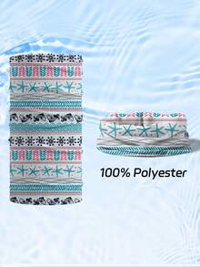 Airkeet Neck Gaiter Face Mask For Men&Women Seamless Multifunctional Balaclava With Paisley Print Stretchy Breathable Fabric For Sports Halloween Christmas Outdoor Activities (6-In-1) Headband Scarf Face Cover Best For Christmas Perfect For Thanksgiving.