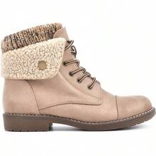 Women's Hiking Style Boot - Duena - Natural Multi/Fabric - View 4
