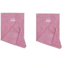 1 件多用途超细纤维吸汗健身毛巾，速干毛巾，适合户外跑步、健身器材垫、精美刺绣图案面巾、浴室浴巾秋季装饰、假日家居浴室装饰海滩必需品返校