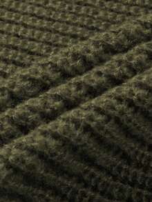 Lightweight, Loose Fit Knit Sweater With Textured Pattern, Casual Unisex Design, Suitable For Autumn And Winter, Long Sleeve Top