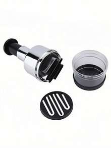 ماعجة ثوم يدوية من الفولاذ المقاوم للصدأ، أداة تقطيع وسحق متعددة الوظائف للمطبخ قطعة واحدة