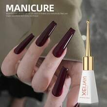 XEIJAYI 1Pc Red Long-Lasting Purple Red Gel Nail Polish Uv/Led Soak Off Gel Nail Polish For Nail Art Diy Salon Home Holiday Gift For Women Nail Art Manicure Diy Salon Gift Nails - Red Violet - View 10