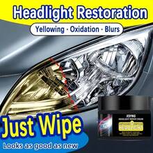 Car Headlight Repair Kit--Anti-Oxidation, Yellowing And Scratch Repair Crystal Clear Coating