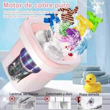 Portable Washing Machines - Pink - View 2