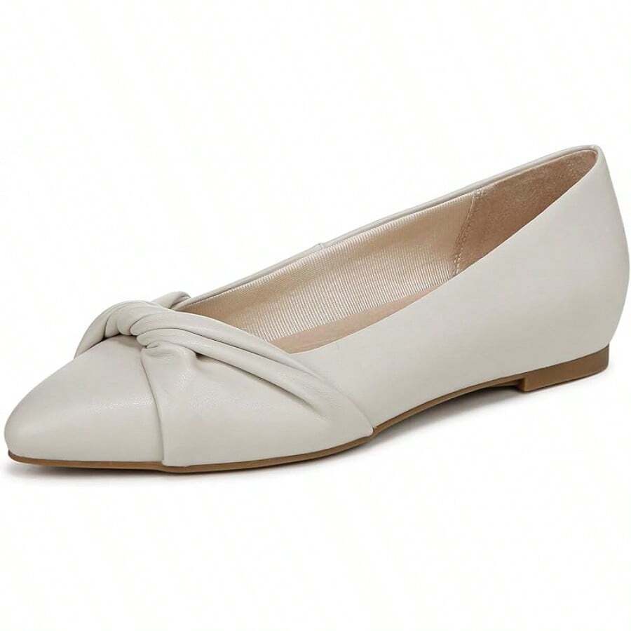 Women's Palm Ballet Flat-2025 - Bone - View 1