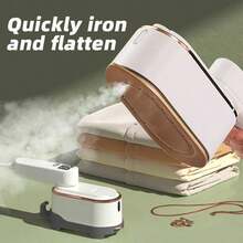 OBOVAY 2-In-1 Handheld Steam Iron/Garment Steamer/Portable Travel Steam Iron/Clothes Steamer - UK Plug(220-240V) - View 1
