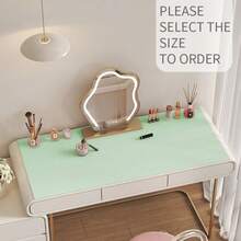 1 件防水防污桌垫，适用于梳妆台、化妆台、写字台、学生宿舍、办公室