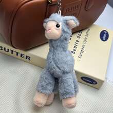 毛绒猴子吊坠、大猩猩包饰物、钥匙扣 - 彩色 - 查看 11
