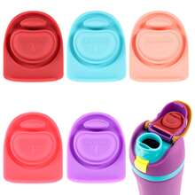 5 piezas Tapón para botellas de agua, junta de reemplazo de silicona para tapa de botella, accesorios a prueba de fugas, disponible en 5 colores