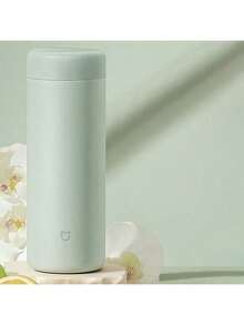 Xiaomi 保溫杯350ml 316不鏽鋼便攜式水杯 男女通用簡約設計 保熱保冷雙功能 車用辦公隨身茶杯 綠色 - 綠色 - 查看 2
