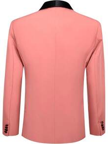 Barry.Wang Blazer For Men Paisley Sport Coat Lightweight Suit Jacket Regular Tuxedo Flower Mardi Gras Carnival Gift