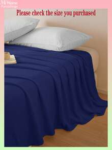 1pc Crystal Velvet Solid Color Flat Sheet, Bedding, Soft & Skin-Friendly, Multiple Colors Available, Simple & Fashionable Home Decor, Suitable For Men, Women, Dorm, Bedroom, Soft & Comfortable Bedding, Machine Washable, Simple & Casual Daily Use, Available In Twin, Full, Queen, King Sizes - Multicolor - View 19