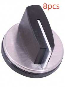 8毫米/0.31英寸通用燃气灶旋钮替换件 - 适用于大多数燃气灶型号，耐用型燃气灶旋钮套装 - 耐热，经久耐用，尺寸：8厘米/3.15英寸