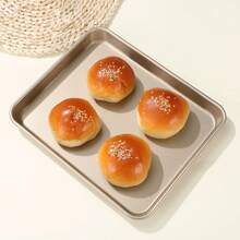 1个不粘碳钢烤盘，商用饼干烤盘，长方形烤盘，适用于蛋糕、糕点、面包 - 耐用且易于清洁 - 彩色 - 查看 7