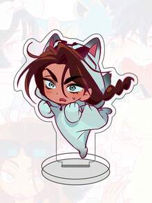 Llaveros colgantes de acrílico con personajes de anime ALIEN STAGE, incluyendo MIZI, SUA, TILL, IVAN, HYUNA, LUKA, regalos para fans y accesorios de cosplay