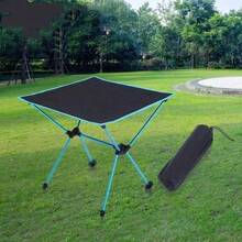 Aluminum Folding Camping Table Portable Durable For Outdoor Barbecue Picnic - Multicolor - View 5