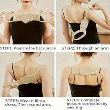 Adjustable Posture Corrector Belt For Men & Women - Hunchback Relief, Back Support Brace, Hand-Wash Only