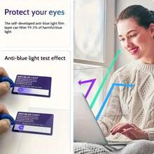 13-Inch Anti-Glare, Anti-Blue Light Privacy Film With 360° Privacy Protection And Eye-Friendly Design. Compatible With MacBook Models A1932/2179/1706/1708/1989/2159/2289/2251/2337/2338/(M2) - Black - View 6