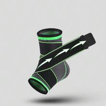 1 pièce Chevillère de compression réglable, sangle de support de cheville en nylon chaude, protège-cheville élastique et confortable pour les sports, unisexe