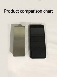 1/2pcs Mini Glow-In-The-Dark Mirror LED Digital Alarm Clock, USB Powered LED Display Electronic Clock Showing Temperature, Date, Sleep Mode, 12/24 Hour, Home Decor, Bedroom Decor, Adjustable Brightness (Batteries Not Included) - Multicolor - View 9