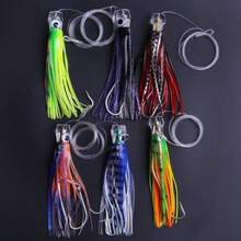6Pcs/Bag Pusher Style Fishing Lures Rigged And Bag - Default - View 2