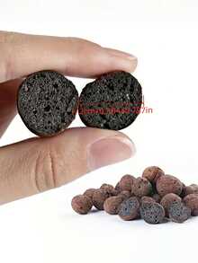 1000g/500g/100g Premium Expanded Clay Pebbles, Leca Clay Pebbles For Plants,Ceramsite Soil,Leca Balls For Indoor Plants,Clay Balls For Plants,Leca Balls, Clay Pebbles For Plants Hydroponic,Flower Pot Ceramsite Breathable Material Ceramsite Stone