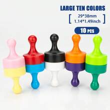 ظفر مغناطيسي ملون كالحلوى، ظفر مغناطيسي من الشعر الفلتري للخط والرسم، ملصق مغناطيسي للثلاجة، ظفر مغناطيسي ملون كبير ومتوسط وصغير قوي، مناسب للمؤتمرات والمكاتب والتدريس والرسم، زر مغناطيسي ثابت