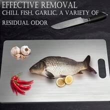 Premium Stainless Steel Cutting Board Set- Durable, Easy To Clean, Kitchen Ready, Space-Saving,   For Food Preparation - 13.4inch - View 4