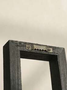 1件/2件复古乡村风格木质壁挂式置物架，黑色简约几何设计，适用于室内客厅墙面、窗台、壁炉架、室外花园墙面（不含蜡烛） - 彩色 - 查看 10