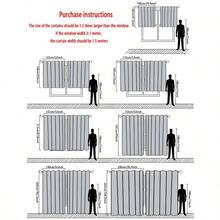 1pc New Beige Linen Pole Bag Design Sheer Curtain, Suitable For Villa, Balcony, Living Room, Bedroom, 160g/Sqm Premium Sheer Curtain - Multicolor - View 3