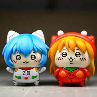 1 pieza/Set Figura de dibujos animados, Adorno de modelo, Decoración de escritorio, Modelo 2D Gashapon coleccionable, Regalo para amantes del anime, Decoración de dormitorio