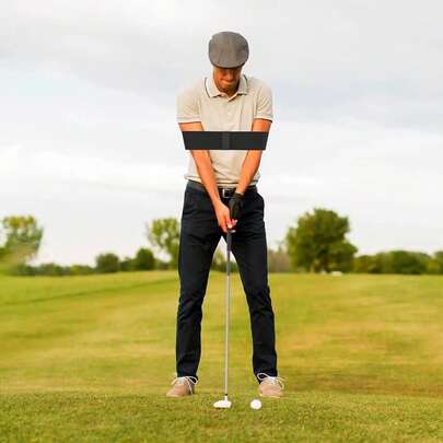 Golf Swing Trainer Arm Band - Improve Gesture Alignment And Swing Mechanics For Better Performance Outdoors